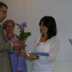 Anders Jonzén delar ut stipendium 2011